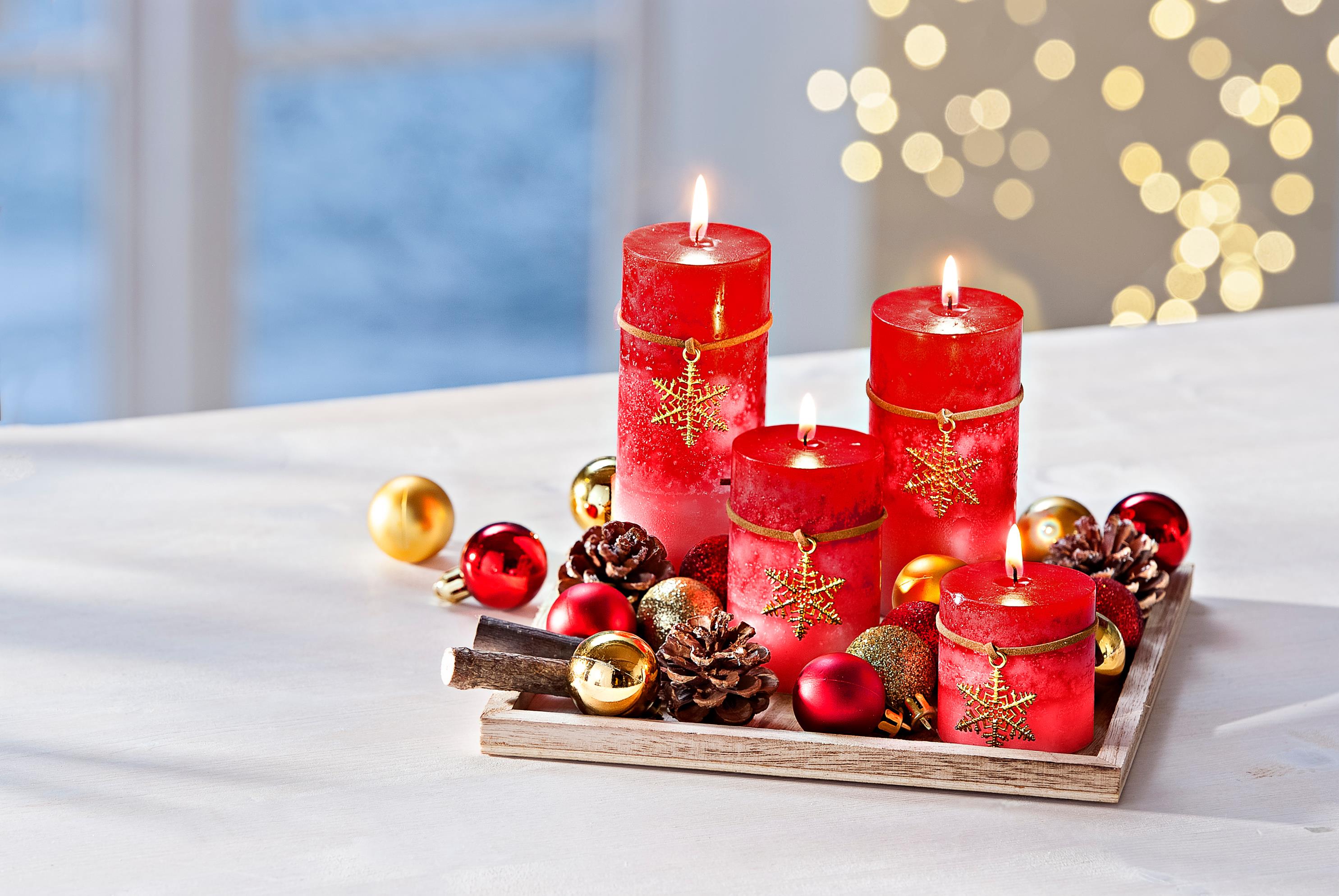 Kerzenset "Adventszauber"