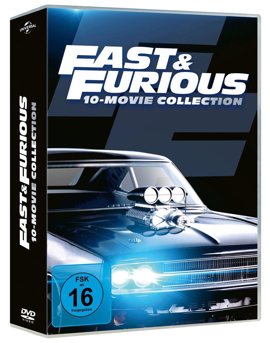 Fast & Furious - 10-Movie Collection (DVD