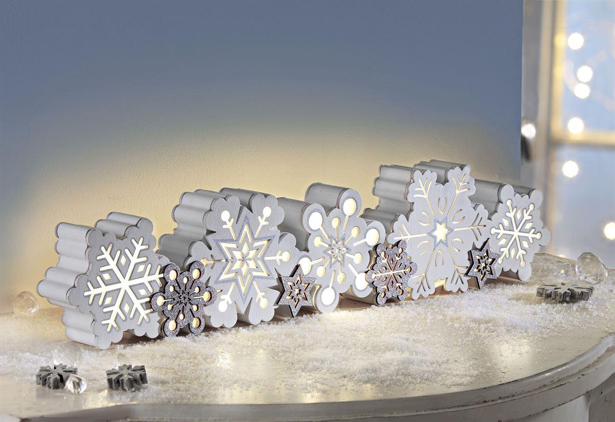LED-Deko "Eiskristalle" 50 cm