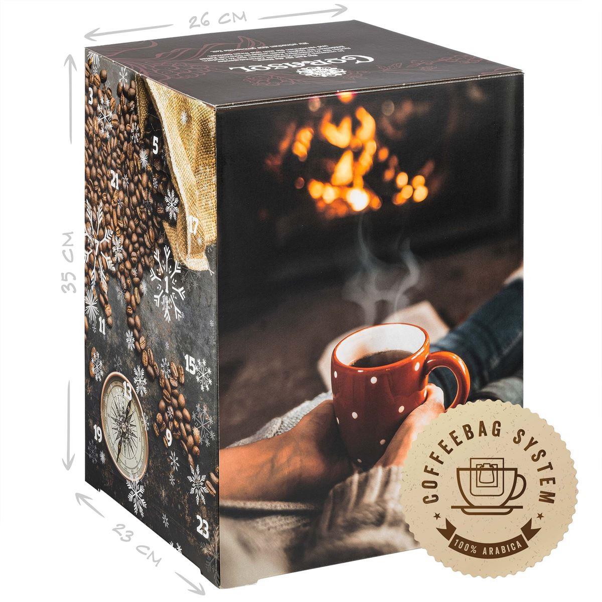 Kaffee-Weltreise-Adventskalender
