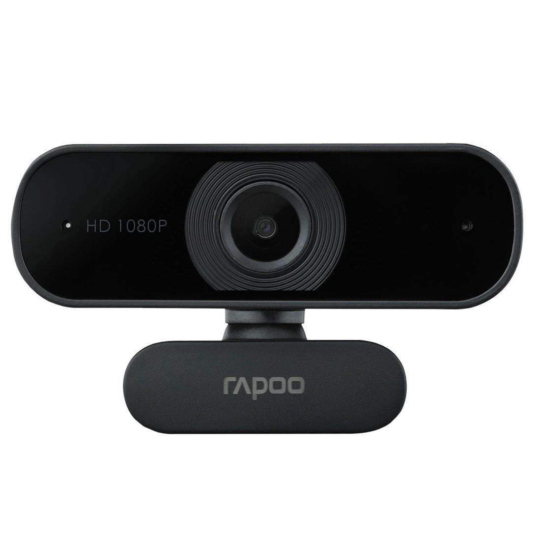 Rapoo Full-HD-Webcam "XW180", Schwarz