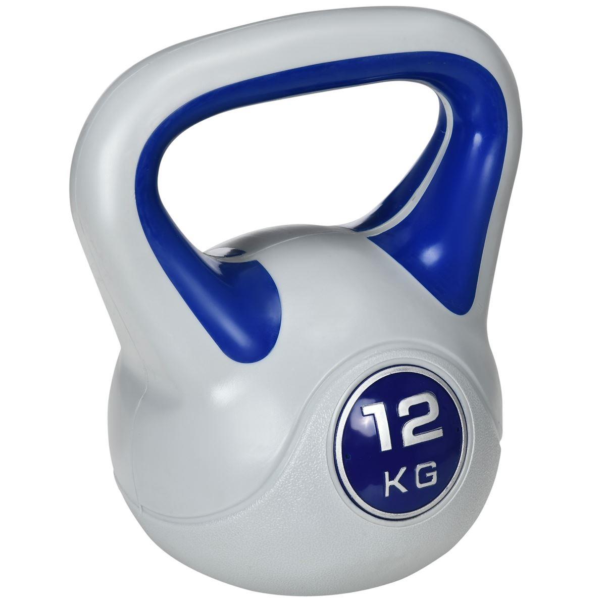 Kettlebell mit Griff blau 