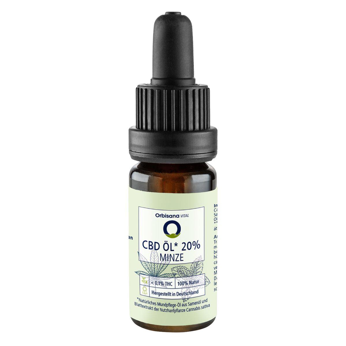CBD Öl 20% mit Minze-Geschmack
