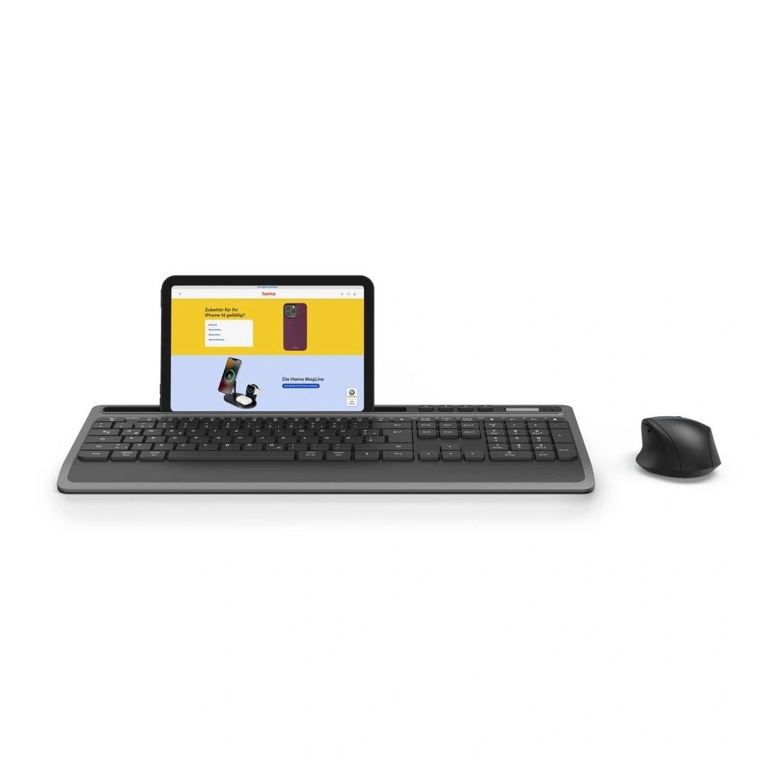 Hama Multi-Device-Tastatur-/Maus-Set "KMW-600 Plus"