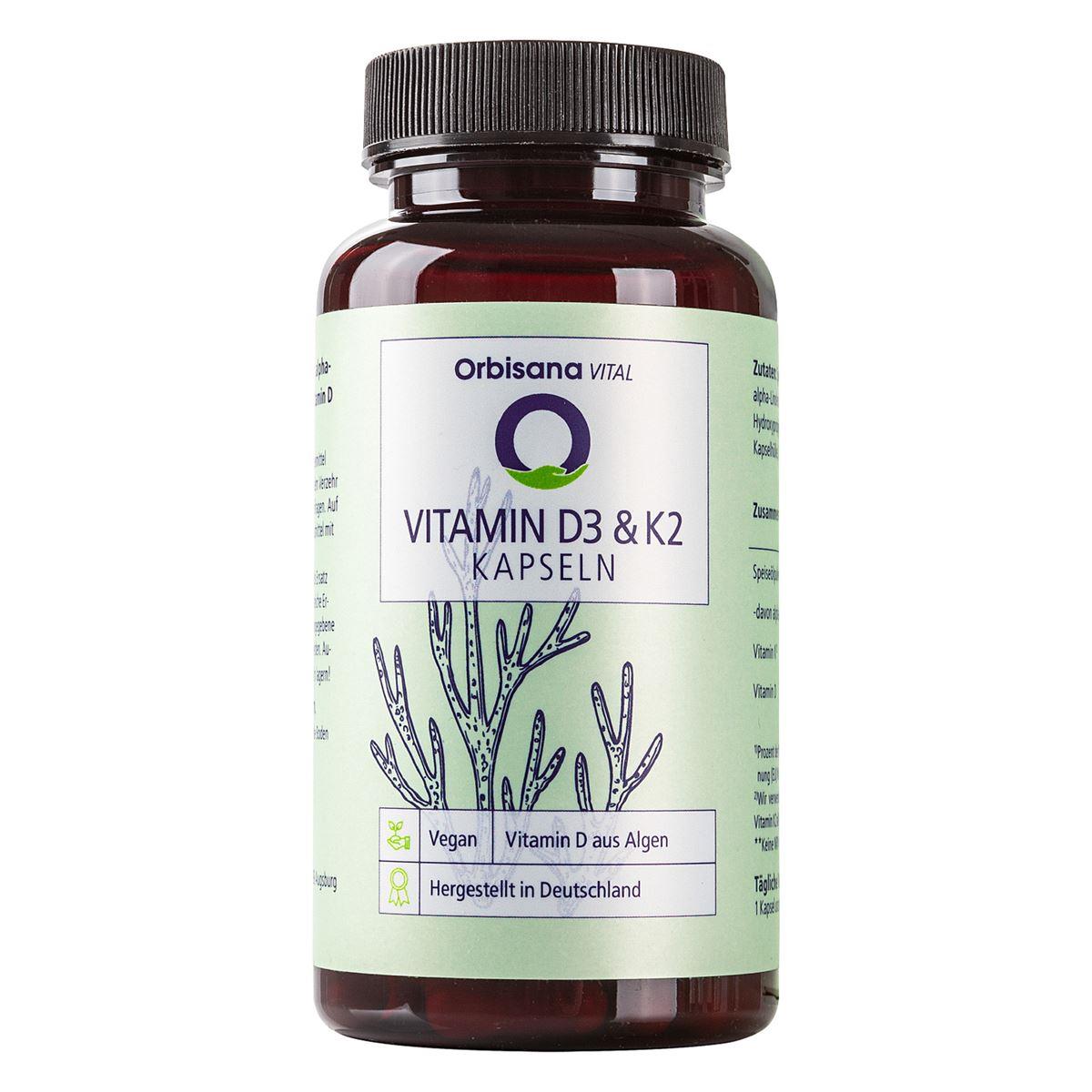 Vitamin D3 & K2 Kapseln